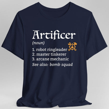 Artificer Class Definition D&D T-Shirt-GoblinSmith