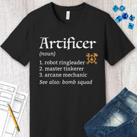 Artificer Class Definition D&D T-Shirt-GoblinSmith