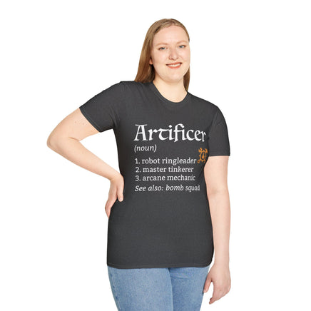 Artificer Class Definition D&D T-Shirt-GoblinSmith