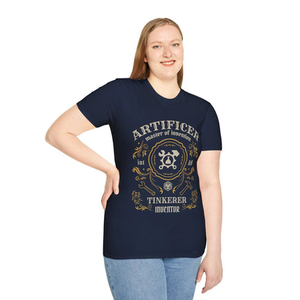 Artificer Class Vintage Label T-Shirt-GoblinSmith