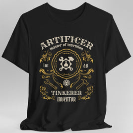 Artificer Class Vintage Label T-Shirt-GoblinSmith