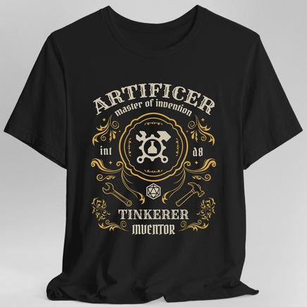 Artificer Class Vintage Label T-Shirt-GoblinSmith
