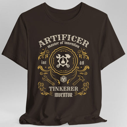 Artificer Class Vintage Label T-Shirt-GoblinSmith