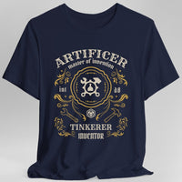 Artificer Class Vintage Label T-Shirt-GoblinSmith