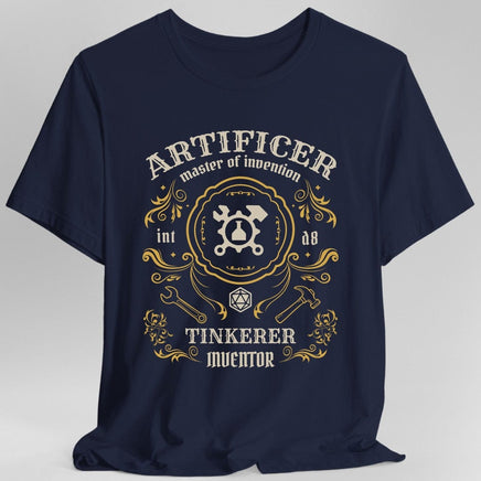 Artificer Class Vintage Label T-Shirt-GoblinSmith