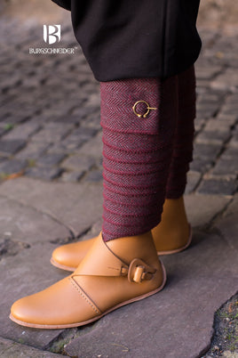 Winingas Asgar Herringbone Burgundy/Grey-GoblinSmith