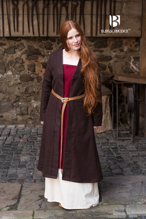 Birka Coat Aslaug Brown-GoblinSmith