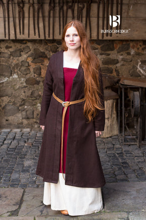 Birka Coat Aslaug Brown-GoblinSmith