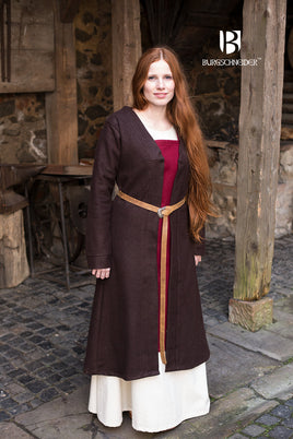 Birka Coat Aslaug Brown-GoblinSmith