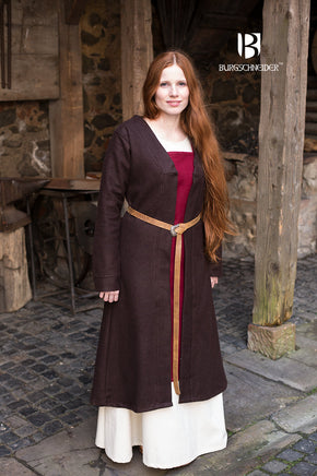 Birka Coat Aslaug Brown-GoblinSmith