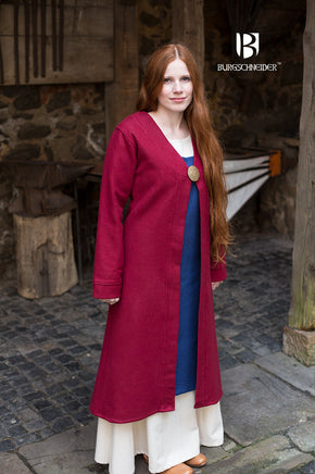Birka Coat Aslaug Red-GoblinSmith