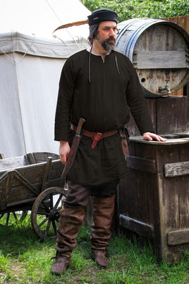 Tunic Avena Black-GoblinSmith