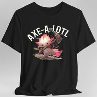 Axe-A-Lotl Funny Axolotl D&D T-Shirt-GoblinSmith