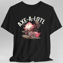 Axe-A-Lotl Funny Axolotl D&D T-Shirt-GoblinSmith