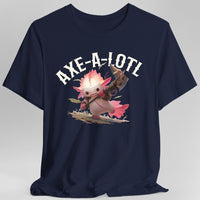 Axe-A-Lotl Funny Axolotl D&D T-Shirt-GoblinSmith