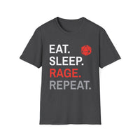 Barbarian T-Shirt – Eat Sleep Rage Repeat-GoblinSmith