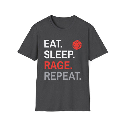 Barbarian T-Shirt – Eat Sleep Rage Repeat-GoblinSmith