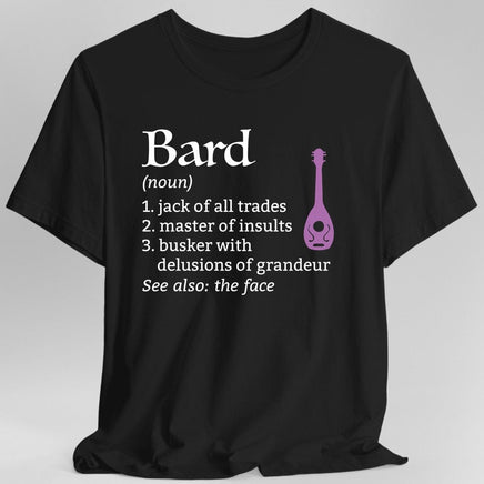 Bard Class Definition D&D T-Shirt-GoblinSmith