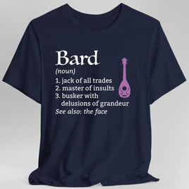 Bard Class Definition D&D T-Shirt-GoblinSmith