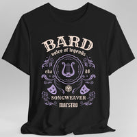 Bard Class Vintage Label T-Shirt-GoblinSmith