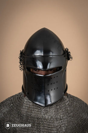 Bascinet Avenger 1,6mm Burnished-GoblinSmith