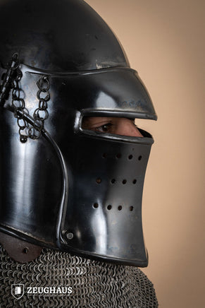 Bascinet Avenger 1,6mm Burnished-GoblinSmith