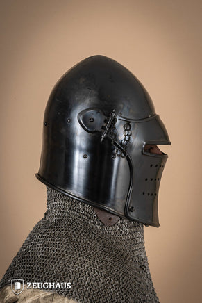 Bascinet Avenger 1,6mm Burnished-GoblinSmith
