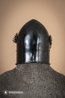 Bascinet Avenger 1,6mm Burnished-GoblinSmith