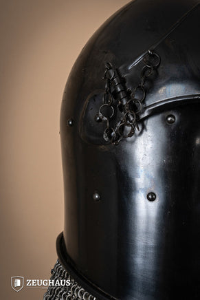 Bascinet Avenger 1,6mm Burnished-GoblinSmith