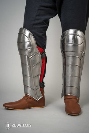 Greaves Champion Polished-GoblinSmith
