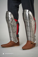 Greaves Champion Polished-GoblinSmith
