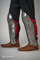 Greaves Champion Polished-GoblinSmith