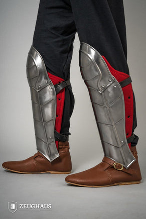 Greaves Champion Polished-GoblinSmith