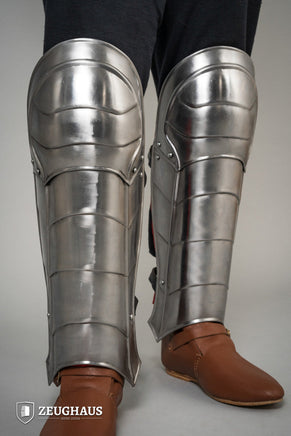 Greaves Champion Polished-GoblinSmith