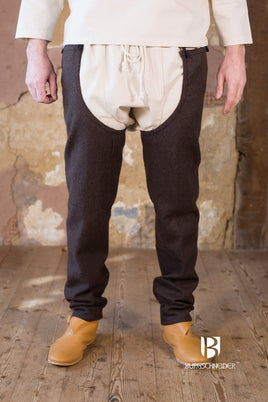 Wool Chausses Bernulf Brown-GoblinSmith