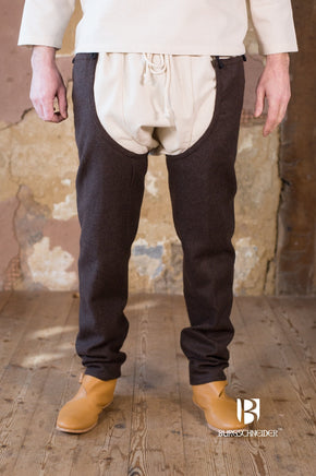 Wool Chausses Bernulf Brown-GoblinSmith