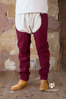 Wool Chausses Bernulf Red-GoblinSmith