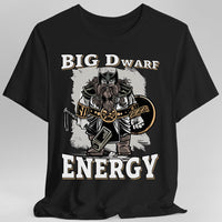Big D (Dwarf) Energy T-Shirt - Funny Fantasy Dwarf Tee-GoblinSmith