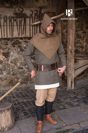 Skjoldehamn Cowl Bjorn Autumn Green-GoblinSmith
