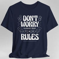 Board Games T-shirt - I Read The Rules-GoblinSmith