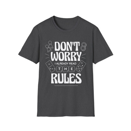 Board Games T-shirt - I Read The Rules-GoblinSmith