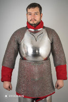 Breastplate 14th Cent. 1,6mm Polished-GoblinSmith