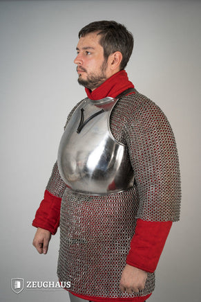 Breastplate 14th Cent. 1,6mm Polished-GoblinSmith