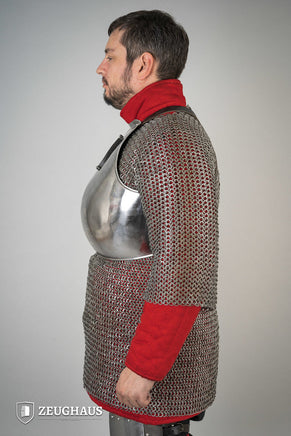 Breastplate 14th Cent. 1,6mm Polished-GoblinSmith