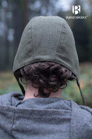Bundling Hood Wolfram Olive Green-GoblinSmith