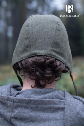 Bundling Hood Wolfram Olive Green-GoblinSmith