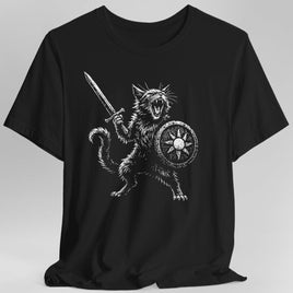 Cat Fighter Fantasy Shirt-GoblinSmith