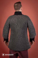 Chainmail Haubergeon Roundring Riveted 10mm Aluminium-GoblinSmith