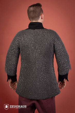 Chainmail Haubergeon Roundring Riveted 10mm Aluminium-GoblinSmith