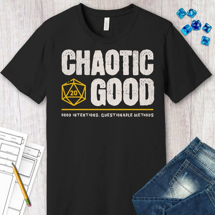 Chaotic Good Shirt - D&D Alignment T-shirt-GoblinSmith